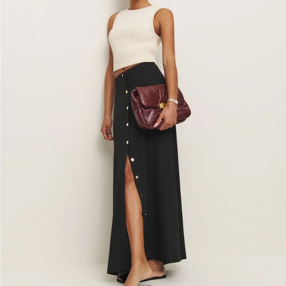 Petites Andi Low Waist Maxi Skirt